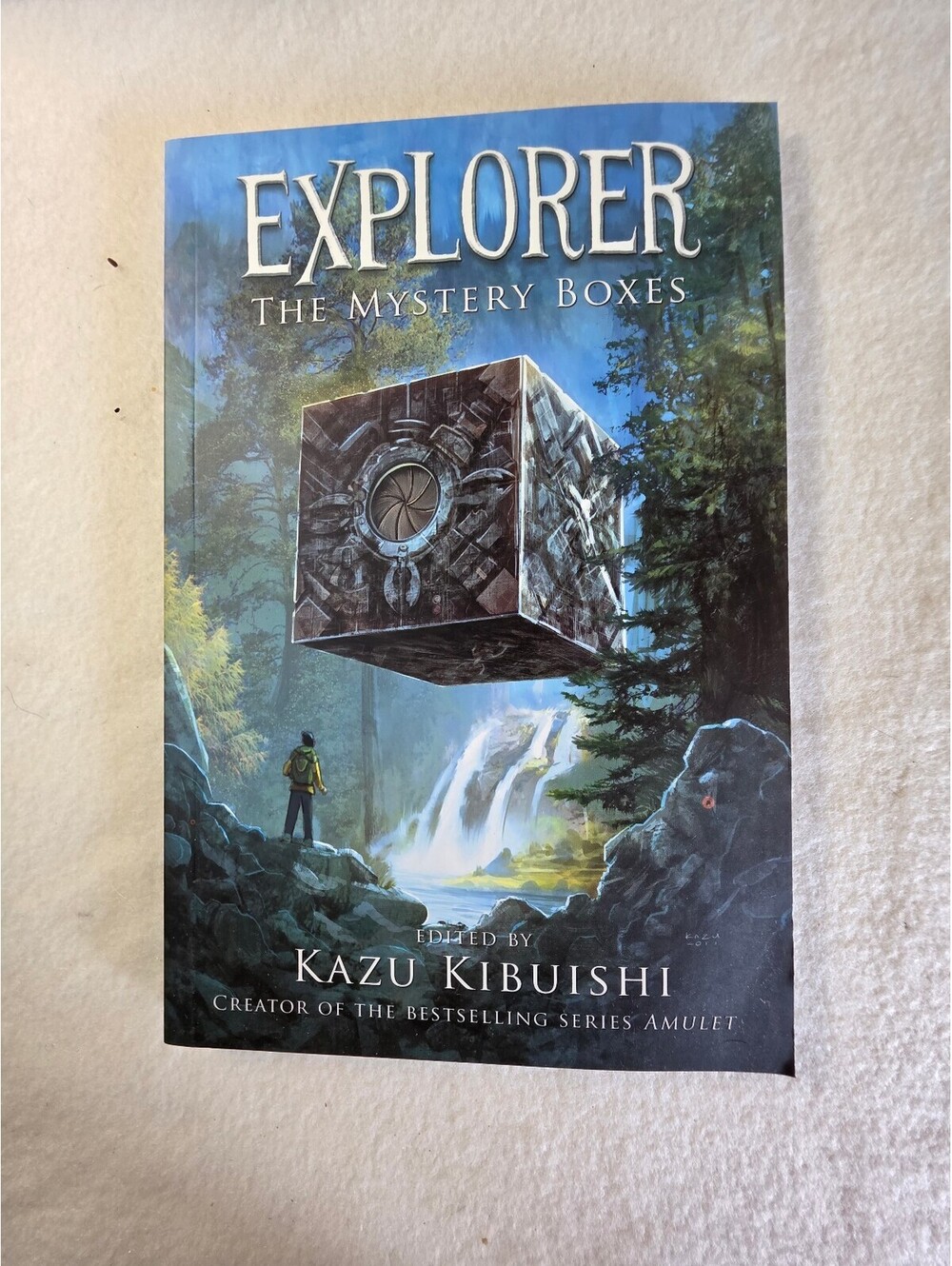 Explorer The Mystery Boxes Kazu Kibuishi Graphic Novel Anthology Paperback New